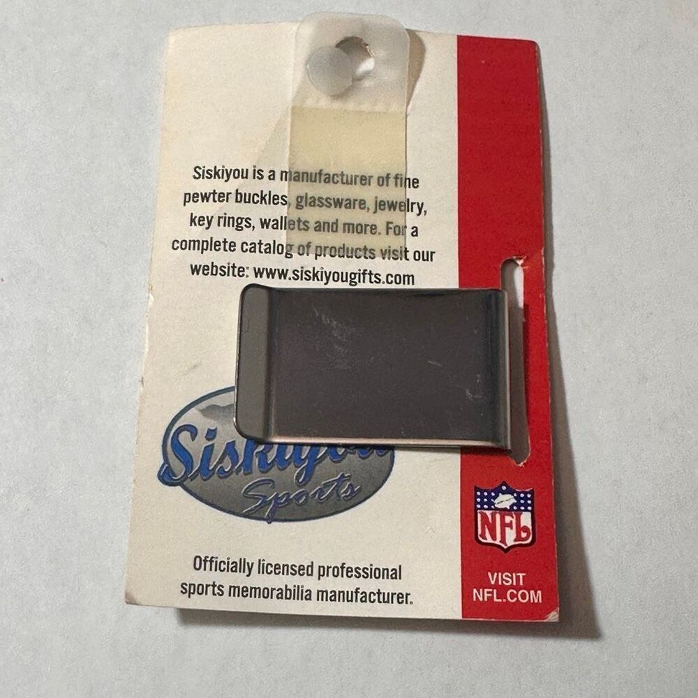 Atlanta Falcons Pewter 3D Siskiyou Money Clip - Picture 7 of 8